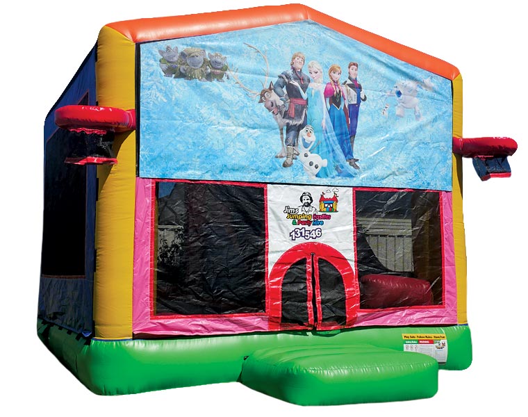 Jumping Castle Frozen Theme